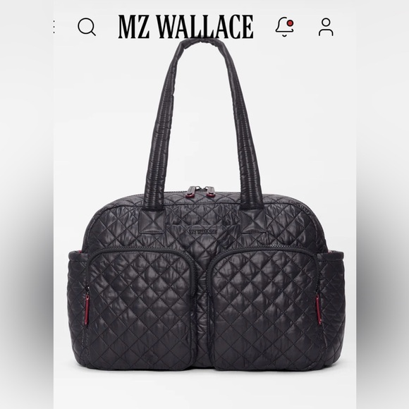 MZ Wallace Handbags - MZ Wallace black NIK Duffel Bag *please read